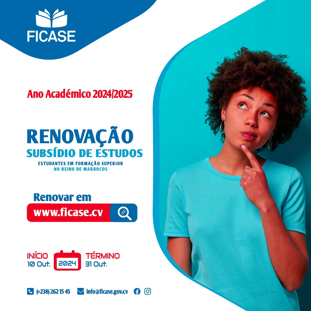 Renovação Subsídio de Estudos- Reino de Marrocos